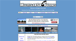Desktop Screenshot of michigansnowcams.com